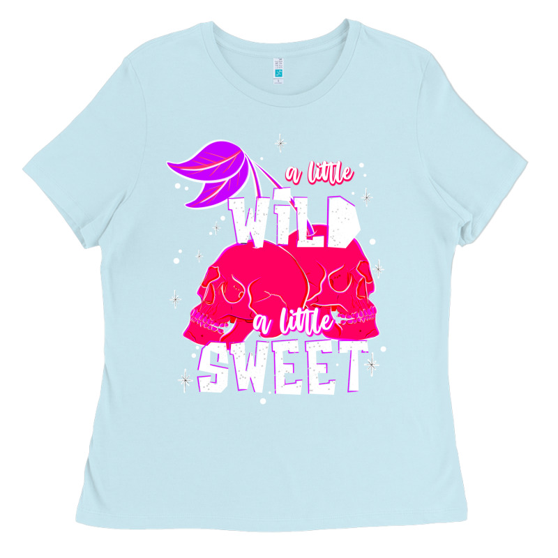 A Little Wild A Little Sweet Ladies Tee by JahusDesignShop | Teevron