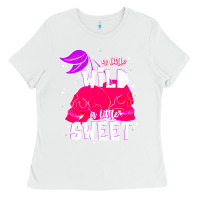 White a little wild a little sweet Ladies Tee - JahusDesignShop