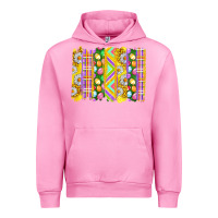Fuchsia Pink Easter Brushstrokes Urban Hoodie - BundleAndBundleShop