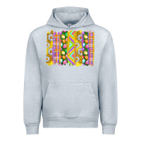 Heather Grey Easter Brushstrokes Urban Hoodie - BundleAndBundleShop