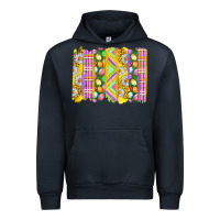 Navy Easter Brushstrokes Urban Hoodie - BundleAndBundleShop