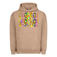 Pigment Burro Easter Brushstrokes Urban Hoodie - BundleAndBundleShop