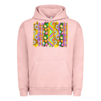 Pigment Salmon Easter Brushstrokes Urban Hoodie - BundleAndBundleShop