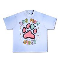 Grape Ice dog mom vibes Urban Heavy Tee - MaliasSmallBusiness