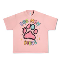 Salmon dog mom vibes Urban Heavy Tee - MaliasSmallBusiness