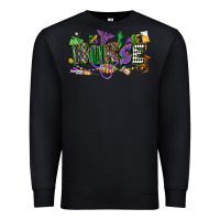 Black nurse mardi gras Premium Sweatshirt - CowGirlArtShop
