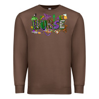 Chestnut nurse mardi gras Premium Sweatshirt - CowGirlArtShop