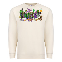 Sandshell nurse mardi gras Premium Sweatshirt - CowGirlArtShop
