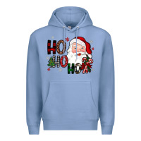 Colony Blue ho ho ho Premium Hoodie - JahusDesignShop