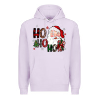 Lilac ho ho ho Premium Hoodie - JahusDesignShop