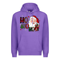 Purple ho ho ho Premium Hoodie - JahusDesignShop