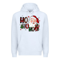 White ho ho ho Premium Hoodie - JahusDesignShop