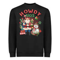 Black howdy hos Heavyweight Sweatshirt - MaliasSmallBusiness