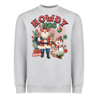 Heather Grey howdy hos Heavyweight Sweatshirt - MaliasSmallBusiness