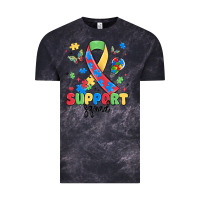 Cloud Black support squad autism Vintage Tee - MaliasSmallBusiness