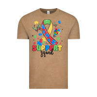 Vintage Coffee support squad autism Vintage Tee - MaliasSmallBusiness