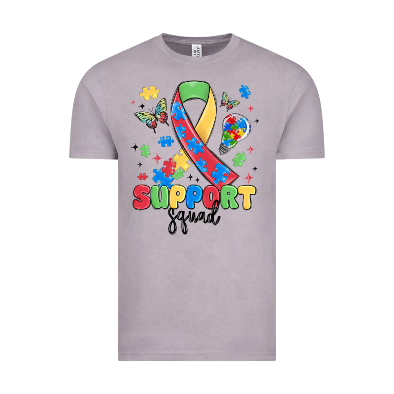 Support Squad Autism Vintage Tee by MaliasSmallBusiness | Teevron