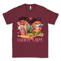 Burgundy cupids favorite lunch lady Classic Tee - MaliasSmallBusiness