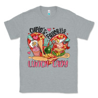 Heather Grey cupids favorite lunch lady Classic Tee - MaliasSmallBusiness