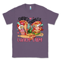 Lavender cupids favorite lunch lady Classic Tee - MaliasSmallBusiness