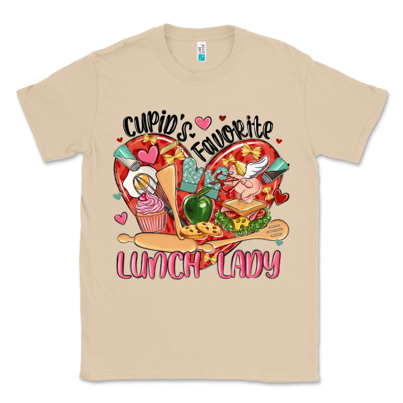 Cupids Favorite Lunch Lady Classic Tee by MaliasSmallBusiness | Teevron