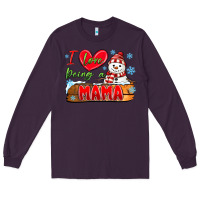 Plum i love being a mama Long Sleeve Tee - MaliasSmallBusiness