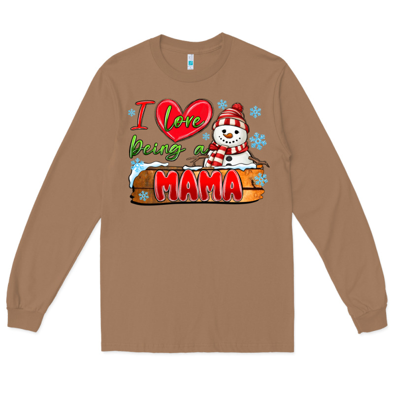 I Love Being A Mama Long Sleeve Tee by MaliasSmallBusiness | Teevron