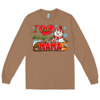 Toasted Coconut i love being a mama Long Sleeve Tee - MaliasSmallBusiness