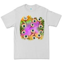 Eyes Leopard Halloween Patch Premium Tee | Teevron