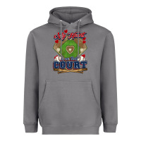 Storm My heart is on that court Baseball Heavyweight Hoodie - HowdyJamesFarm