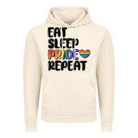 Vintage Artic eat sleep pride repeat Vintage Hoodie - MaliasSmallBusiness