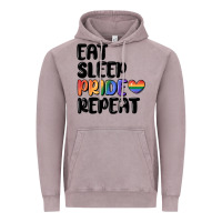 Vintage Zinc eat sleep pride repeat Vintage Hoodie - MaliasSmallBusiness