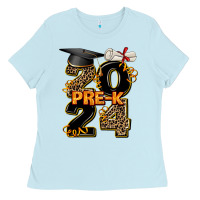 Baby Blue 2024 pre k graduation Ladies Tee - AdoDesignShop