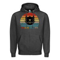 Charcoal Heather Awesome Since 1974 Zipper Hoodie - Bettercallsaul