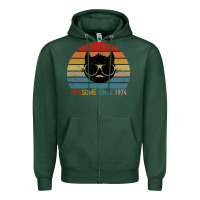 Sports Green Awesome Since 1974 Zipper Hoodie - Bettercallsaul