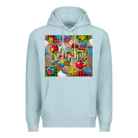 Blue Mist teacher autism Premium Hoodie - CowGirlArtShop