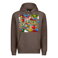 Coffee teacher autism Premium Hoodie - CowGirlArtShop