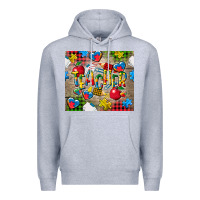 Heather Grey teacher autism Premium Hoodie - CowGirlArtShop