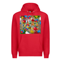 Red teacher autism Premium Hoodie - CowGirlArtShop