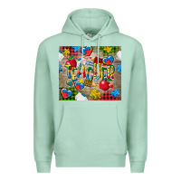Seafoam teacher autism Premium Hoodie - CowGirlArtShop