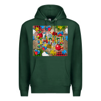Sports Green teacher autism Premium Hoodie - CowGirlArtShop