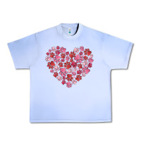 Grape Ice dog valentine Urban Heavy Tee - MaliasSmallBusiness