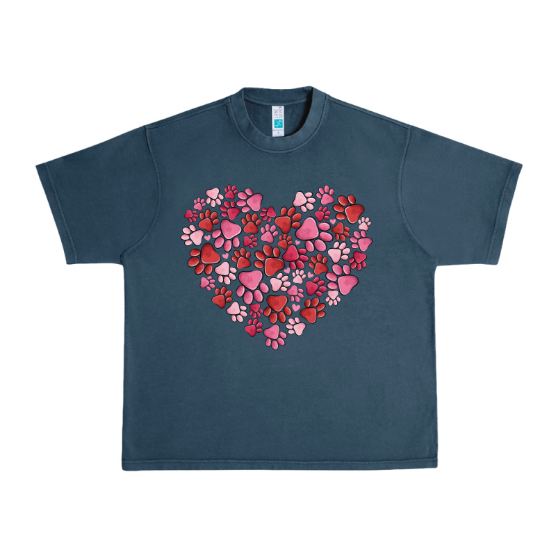Dog Valentine Urban Heavy Tee by MaliasSmallBusiness | Teevron