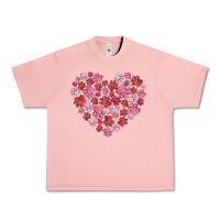 Salmon dog valentine Urban Heavy Tee - MaliasSmallBusiness