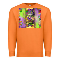 Carrot teacher mardi gras Premium Sweatshirt - CowGirlArtShop