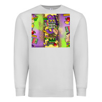 Dove Grey teacher mardi gras Premium Sweatshirt - CowGirlArtShop