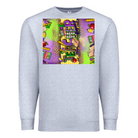 Heather Grey teacher mardi gras Premium Sweatshirt - CowGirlArtShop