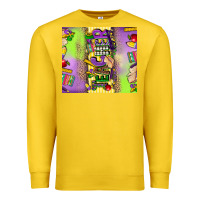 Lemon teacher mardi gras Premium Sweatshirt - CowGirlArtShop