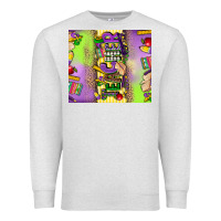 Oatmeal Heather teacher mardi gras Premium Sweatshirt - CowGirlArtShop