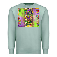 Seafoam teacher mardi gras Premium Sweatshirt - CowGirlArtShop